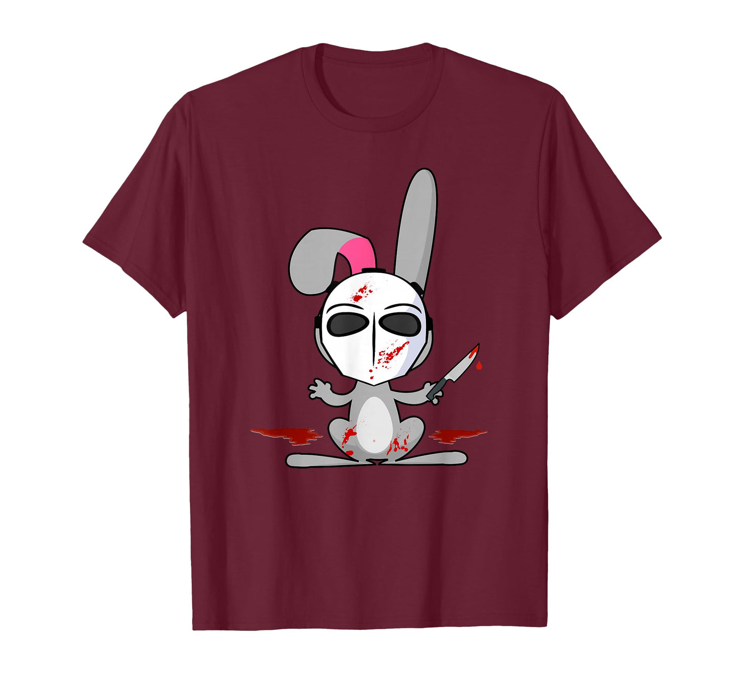 Killer Bunny T-Shirt Cute And Bloody Animal | Men Women Gift T-Shirt