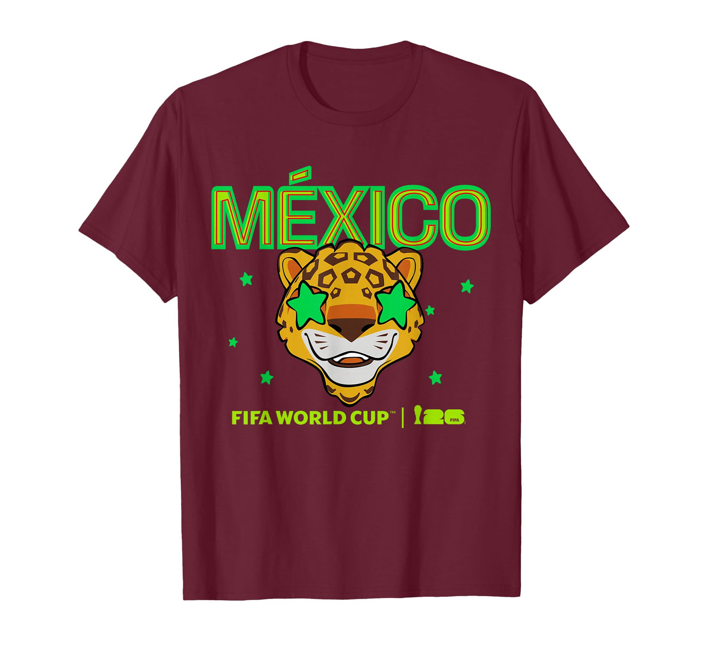 FIFA World CUP26 Mexico Mascot Stars T-Shirt