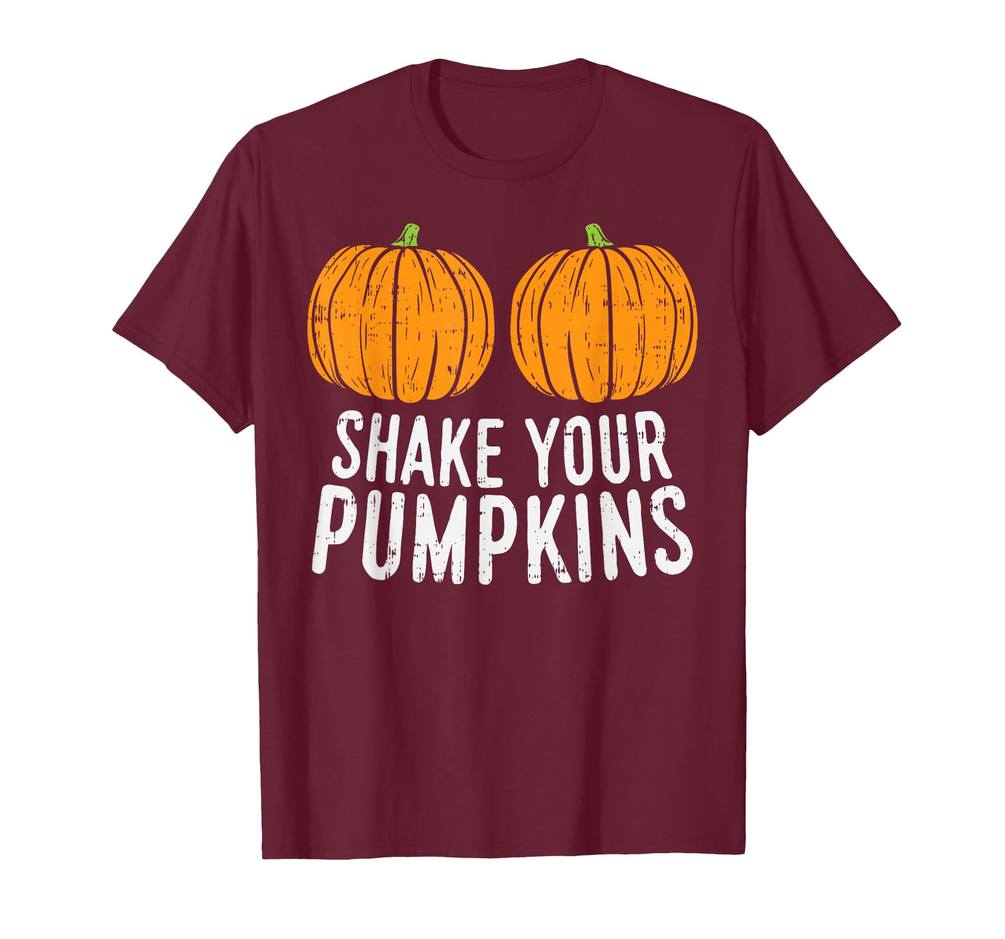 Shake Your Pumpkins Matching Couple Halloween Costume Girls T-Shirt