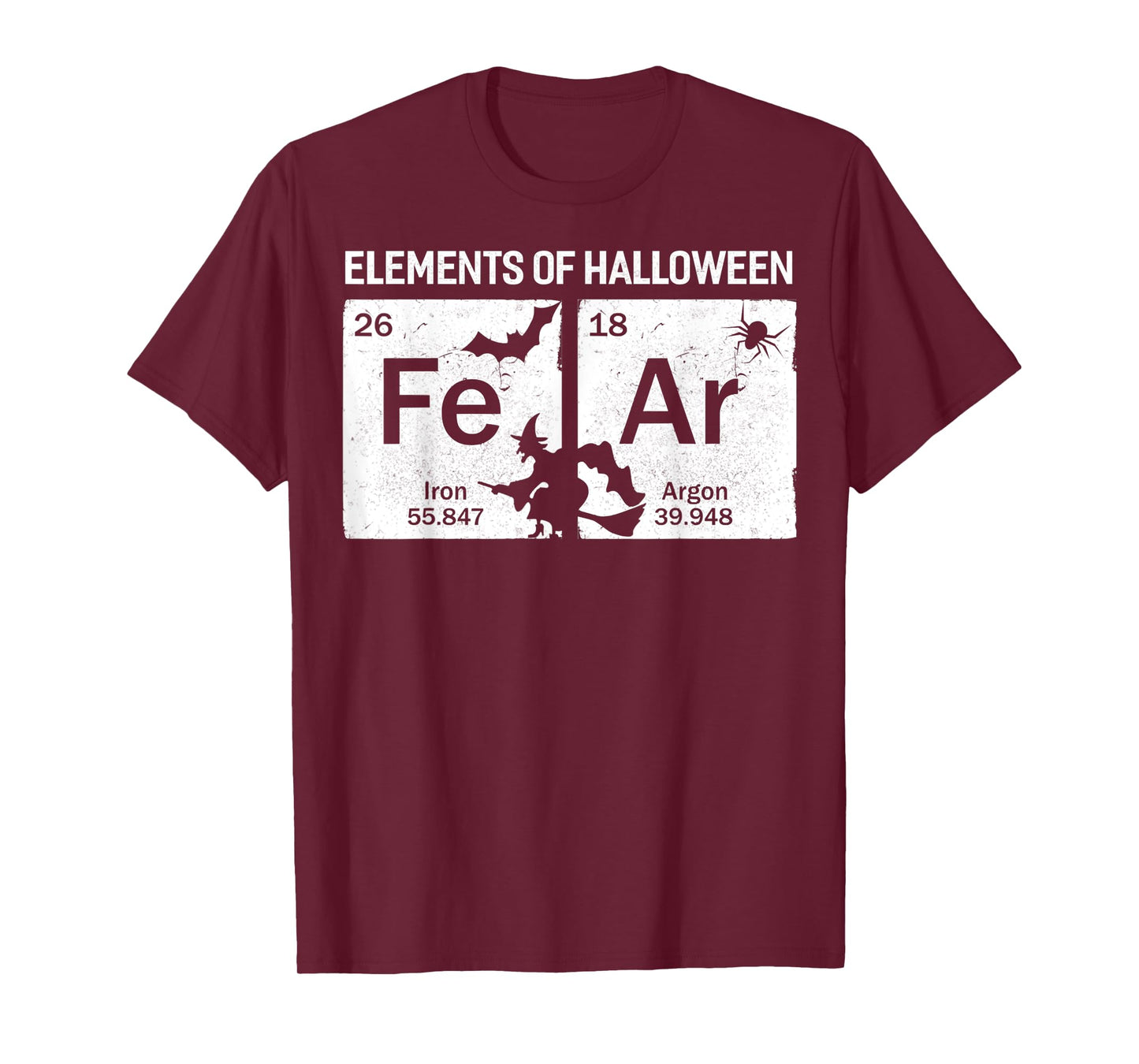 Fe Ar, Element Of Halloween Science Tee T-Shirt