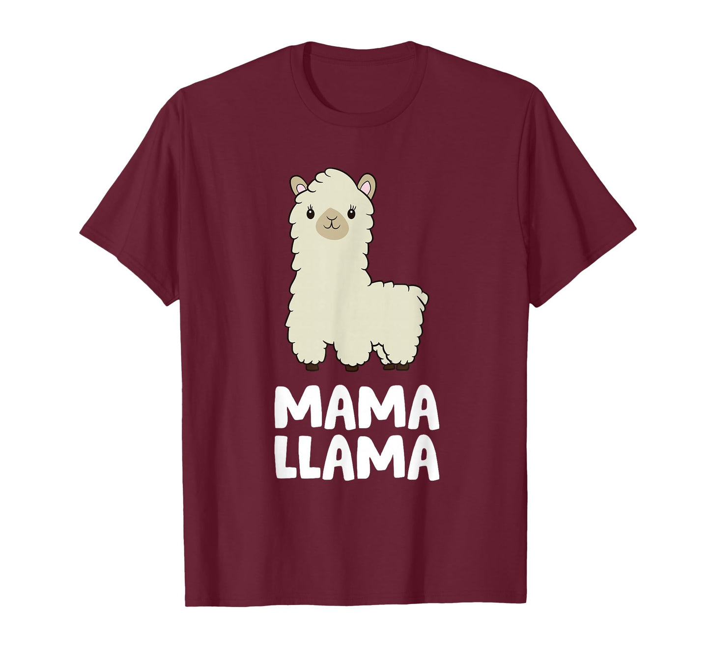 Women Llama Mom Mama Llama T-Shirt
