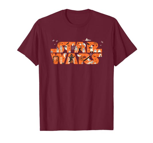 Star Wars Halloween Darth Vader Spooky Empire Movie Logo T-Shirt
