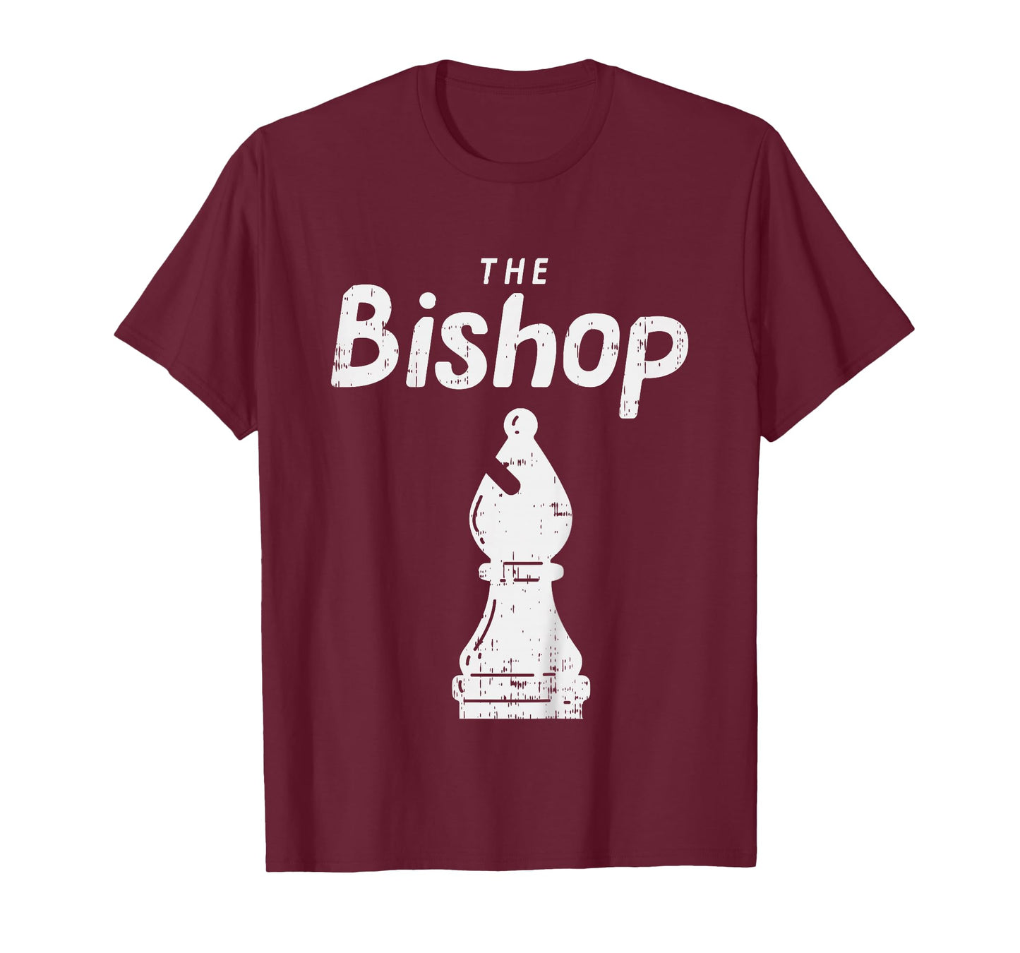 Kids Chess Piece The Bishop Shirt Halloween Matching Costume T-Shirt