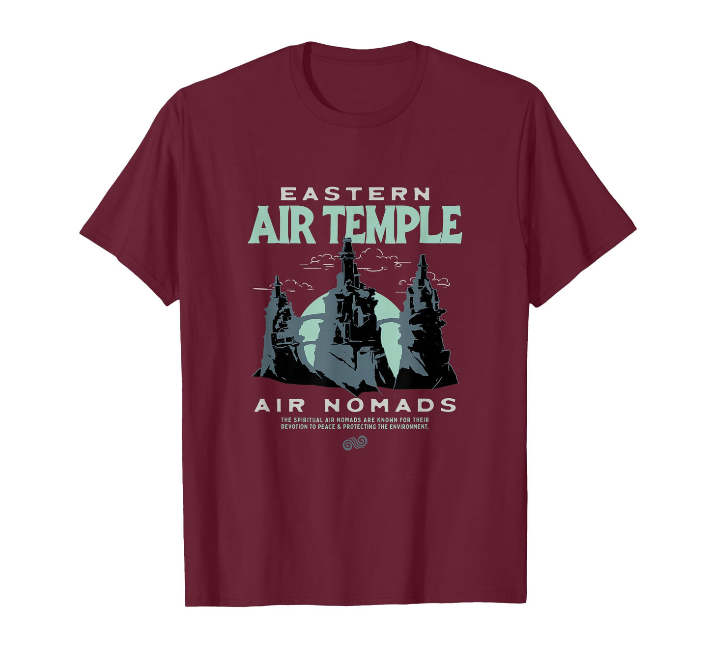Avatar The Last Airbender Air Nomads Eastern Temple Scene T-Shirt