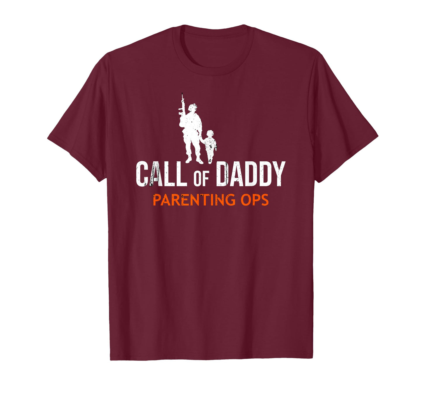 Mens Gamer Dad Call of Daddy Parenting Ops Father's Day T-Shirt