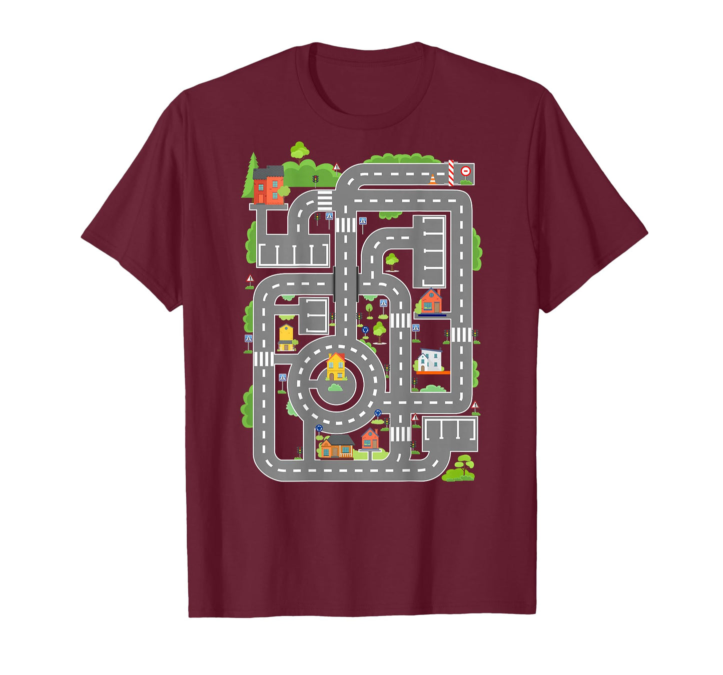 Play Cars On Dad's Back Shirt Funny Kids and Fathers Play T-Shirt