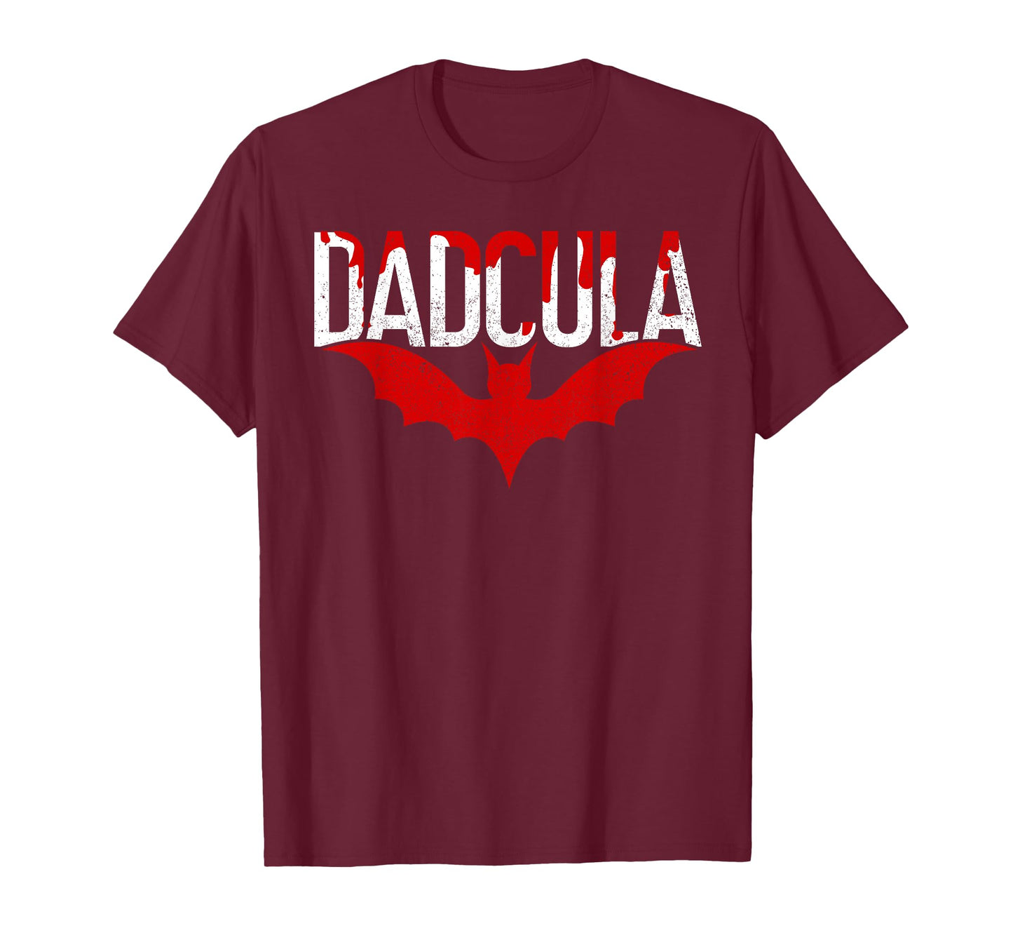 Papa Dadcula Dad Vampire Daddy Funny Halloween Father T-Shirt