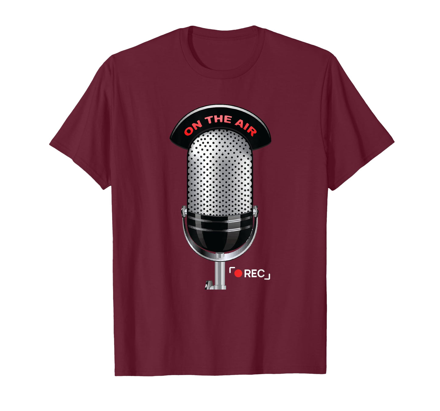 This Is My Podcast Mic Costume Funny Podcasters Halloween T-Shirt