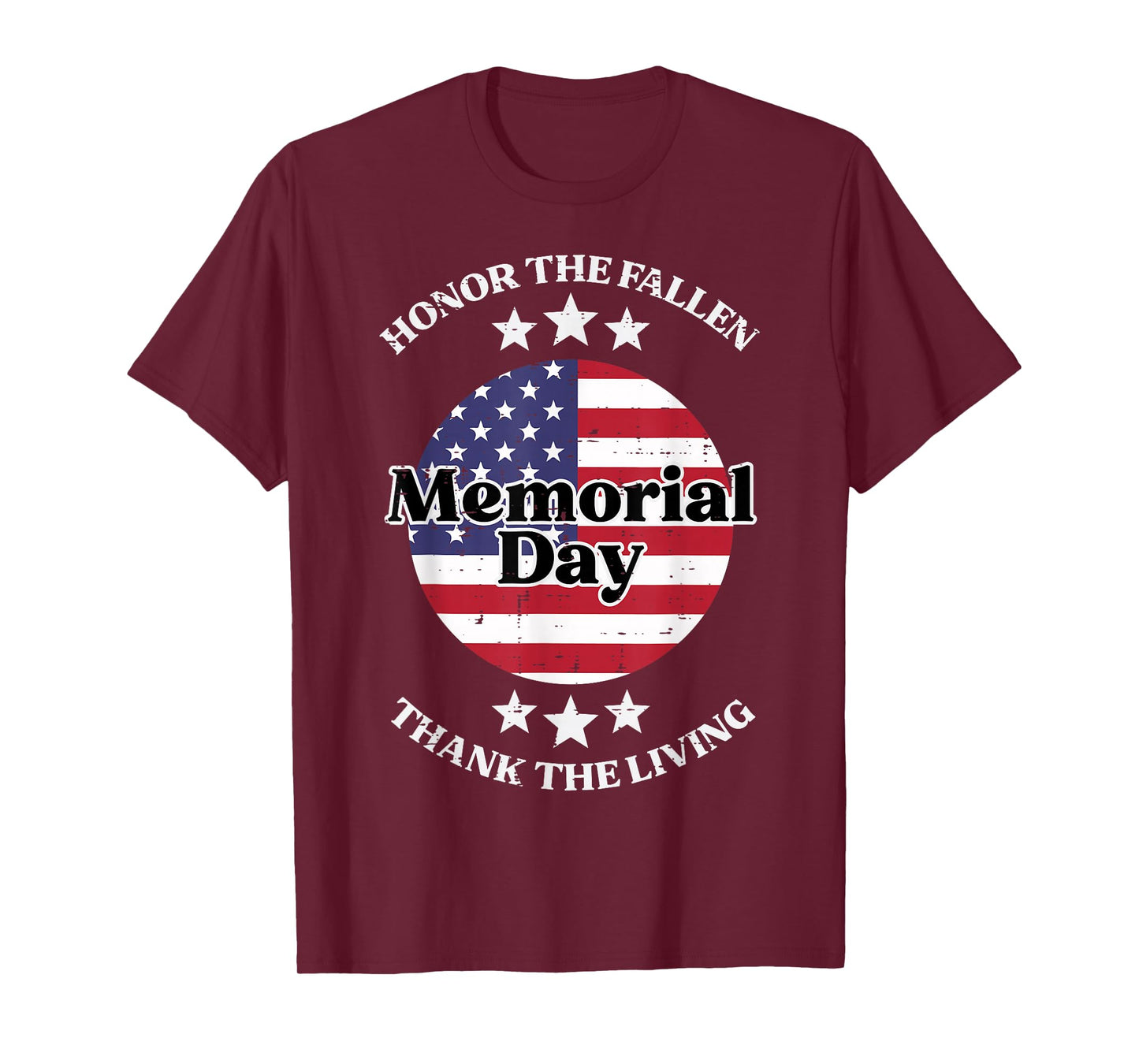 Memorial Day US Flag Honor The Fallen Patriot Men Women Kids T-Shirt