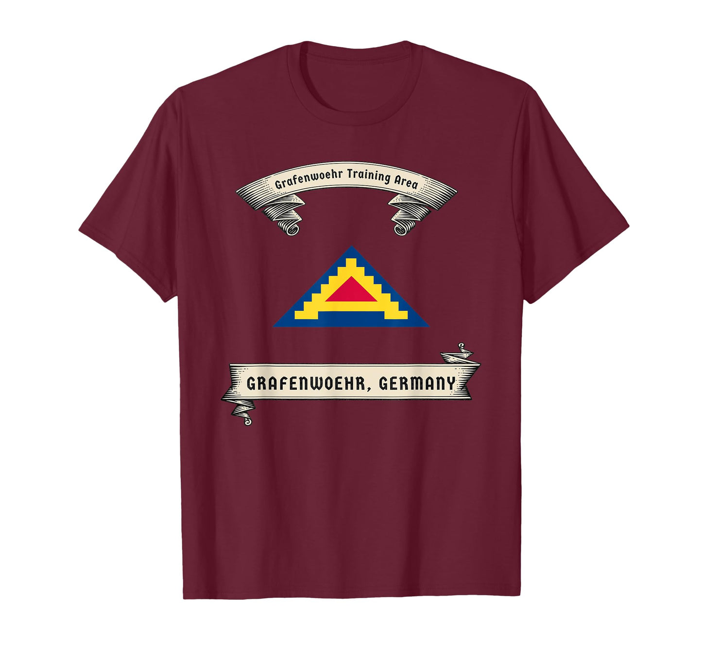Vintage Military Design - Grafenwoehr Training Area, Germany T-Shirt