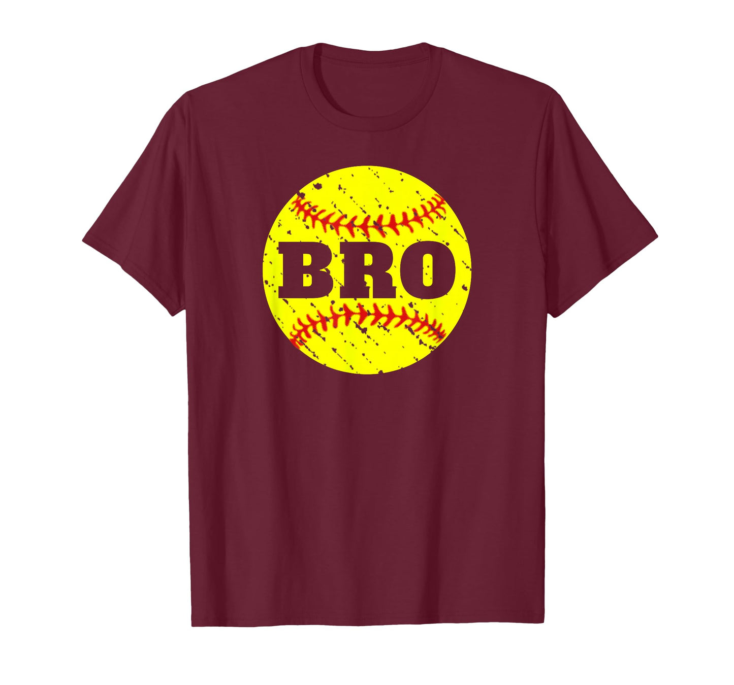 Girls Fastpitch Softball Brother Funny T-Shirt