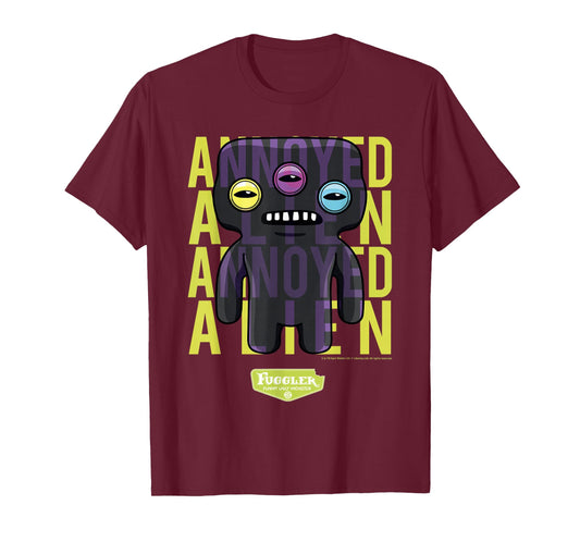 Fuggler Annoyed Alien Black Laboratory Misfits T-Shirt
