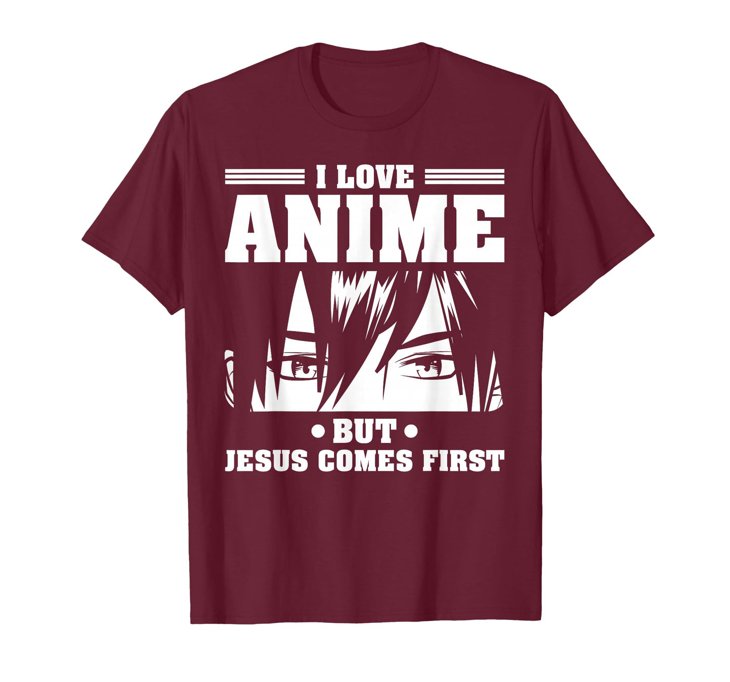 I love Anime but Jesus comes first Japan Otaku Japanese T-Shirt