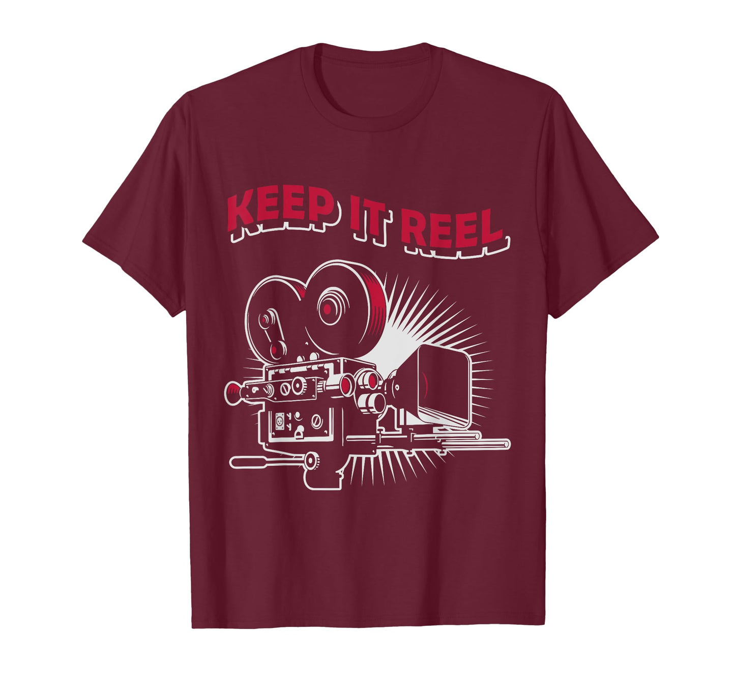 Funny Keep It Real Filmmakers Film Lovers Gift T-Shirt T-Shirt