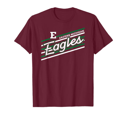 Eastern Michigan Eagles Retro Performer Black T-Shirt