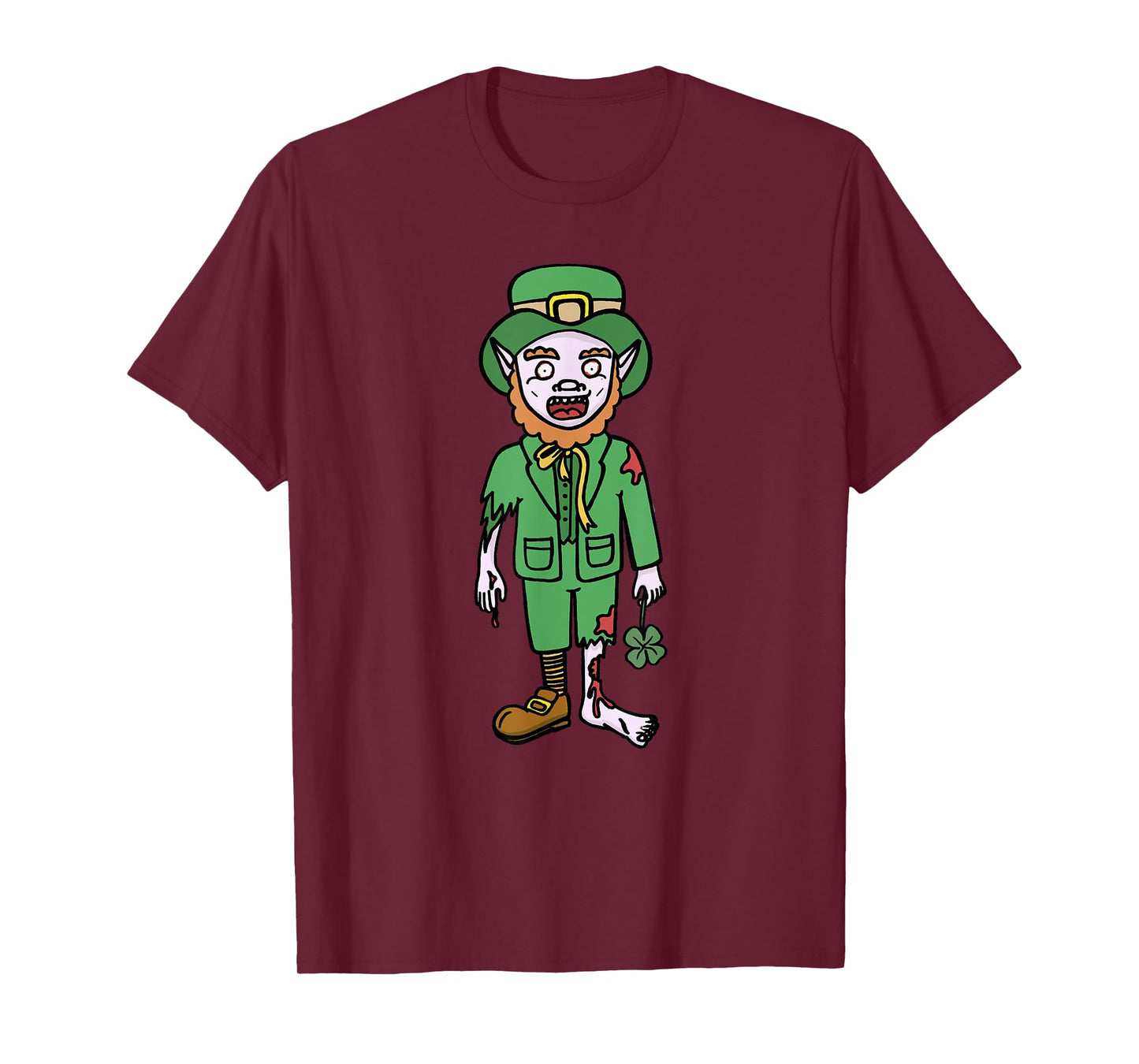 Zombie Shirt Leprechaun Halloween Costume Dead Scary Gifts