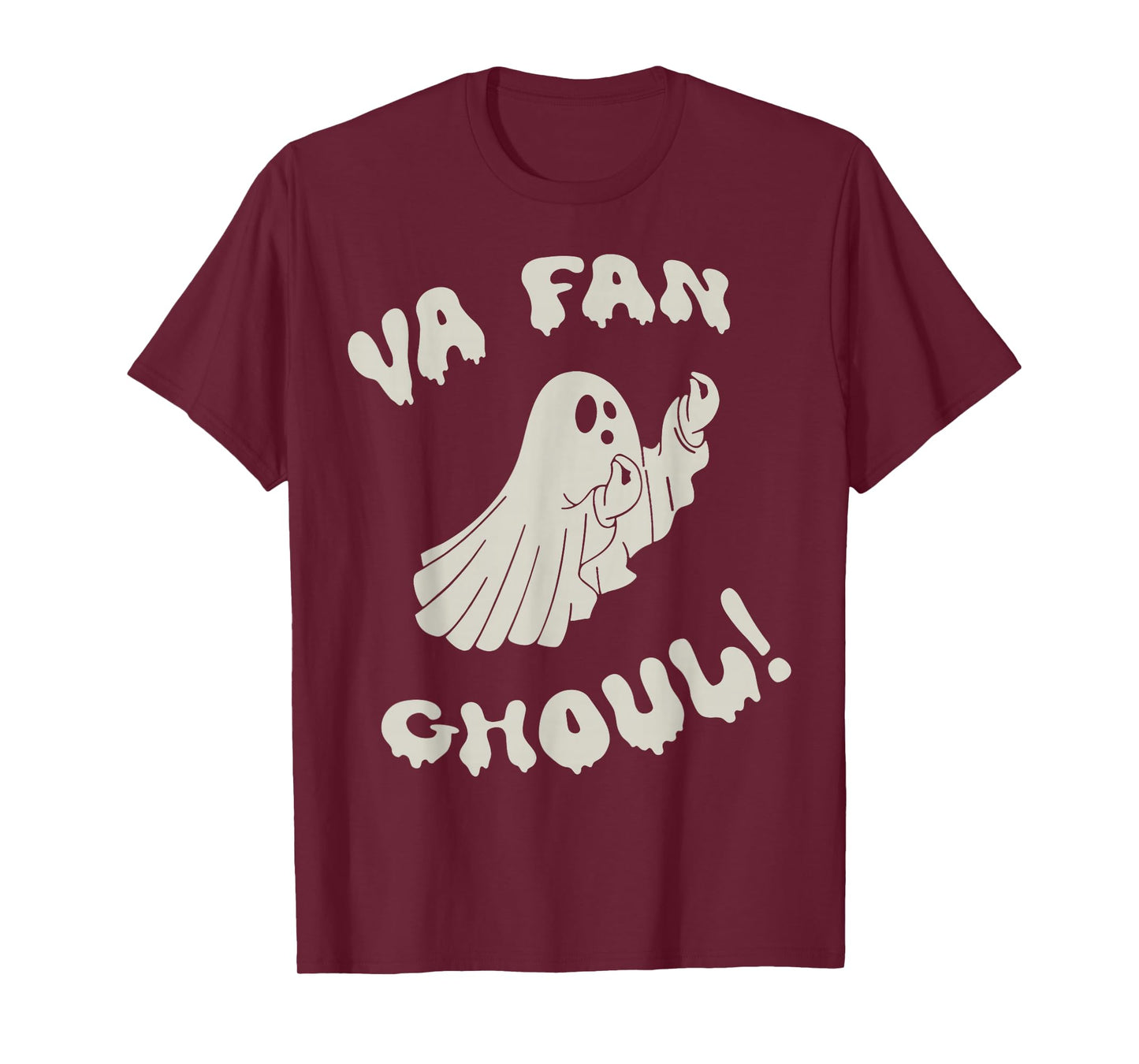 Va Fan Ghoul Italian Ghost Spooky Halloween Men Women T-Shirt