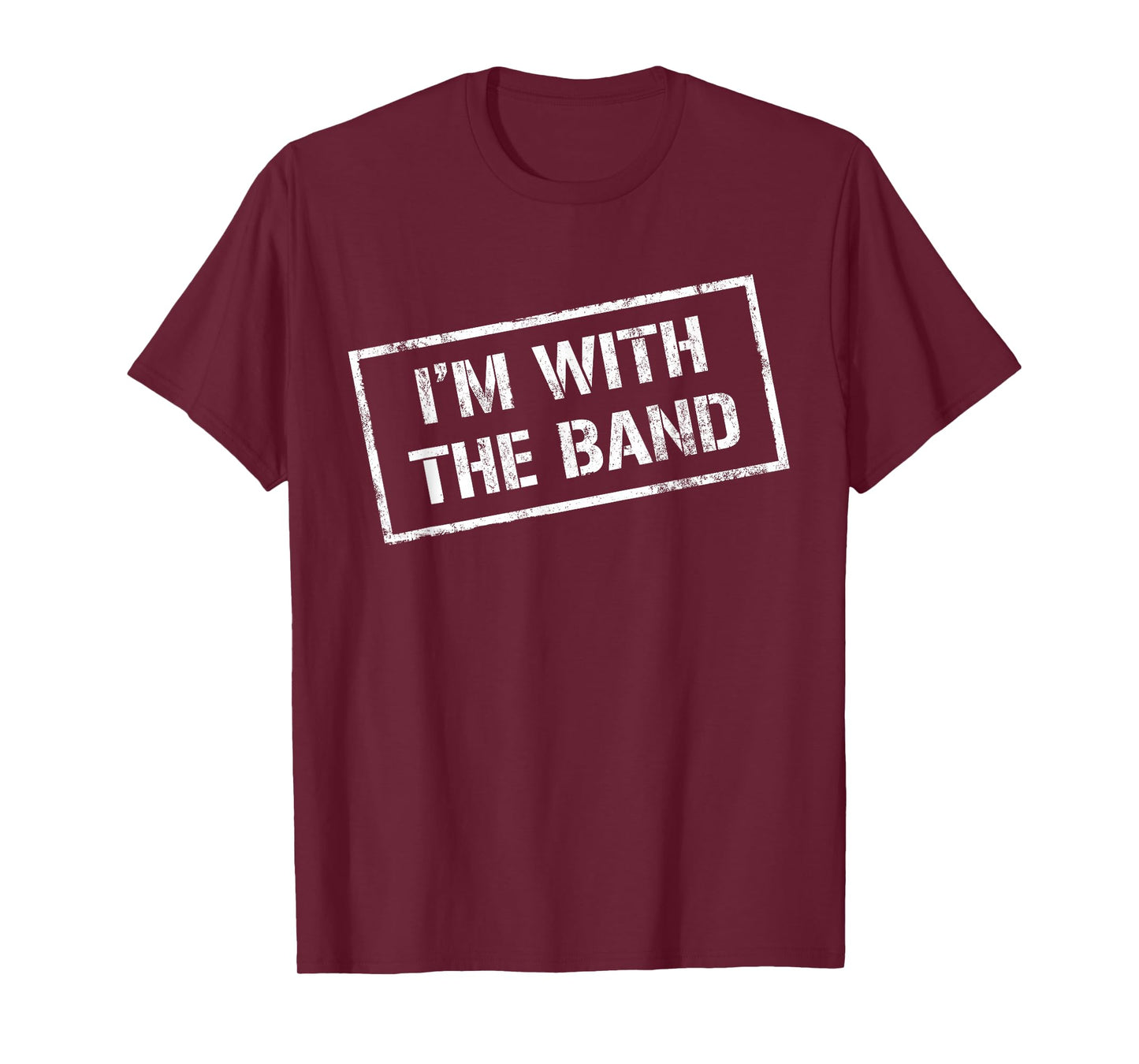 I'M WITH THE BAND TShirt - Rock Concert Shirt - Music Band T-Shirt