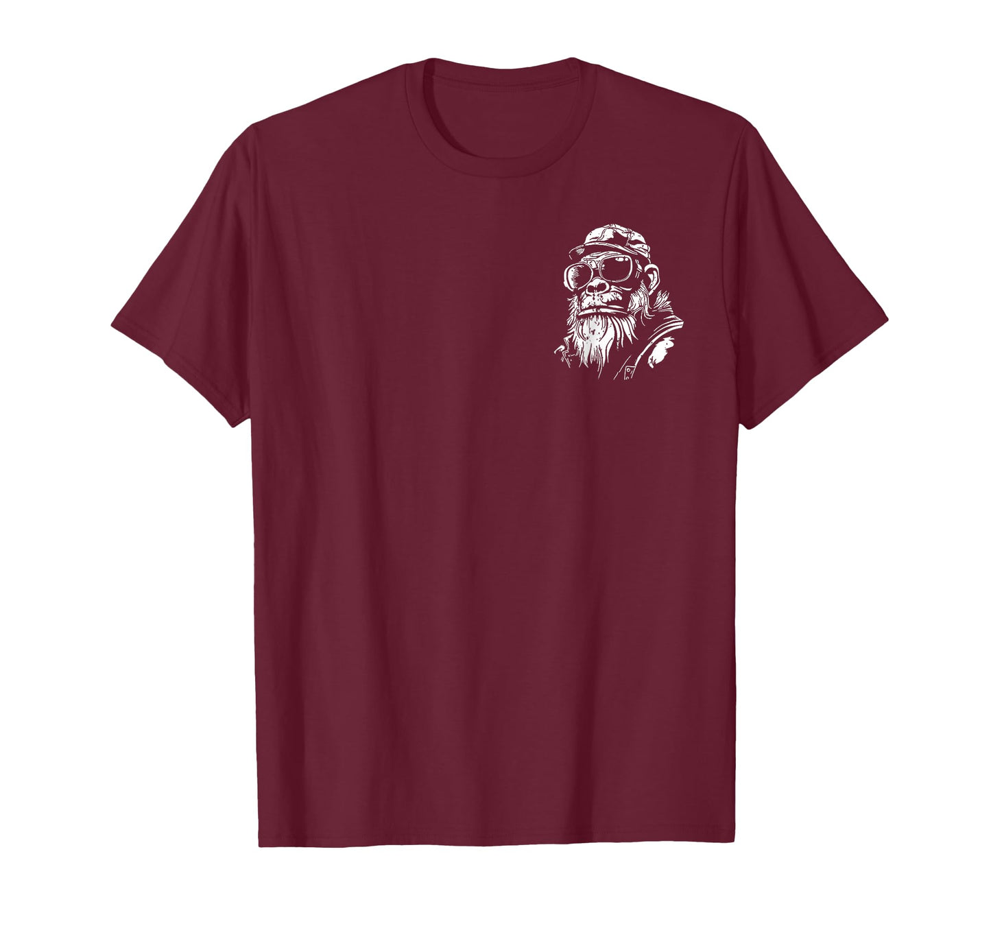 Touch My Beard and Tell Me I'm Pretty Monkey (2 Side) T-Shirt