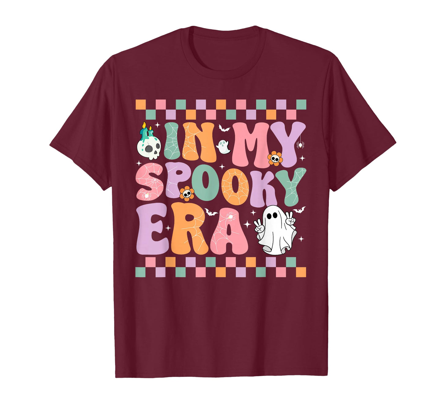 In My Spooky Era Cute Ghost Halloween Costume Girl Women Kid T-Shirt