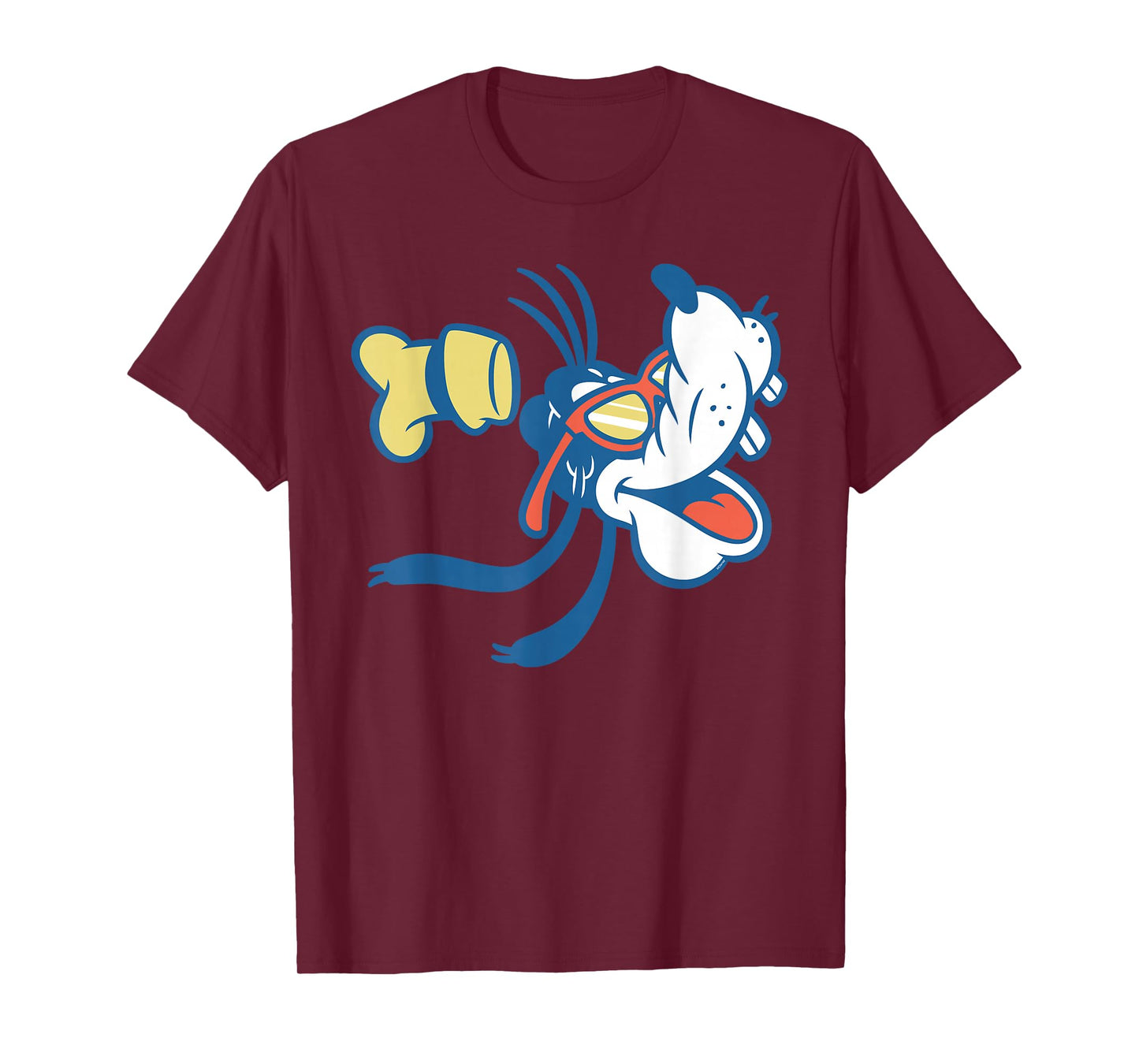 Disney Summer Road Trip Vacation Goofy Big Face T-Shirt