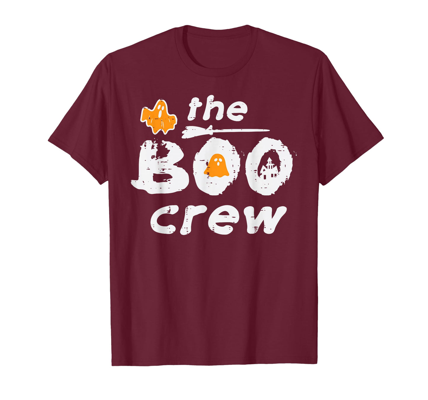 Halloween The Boo Crew Matching Costume Squad Men Women Kids T-Shirt