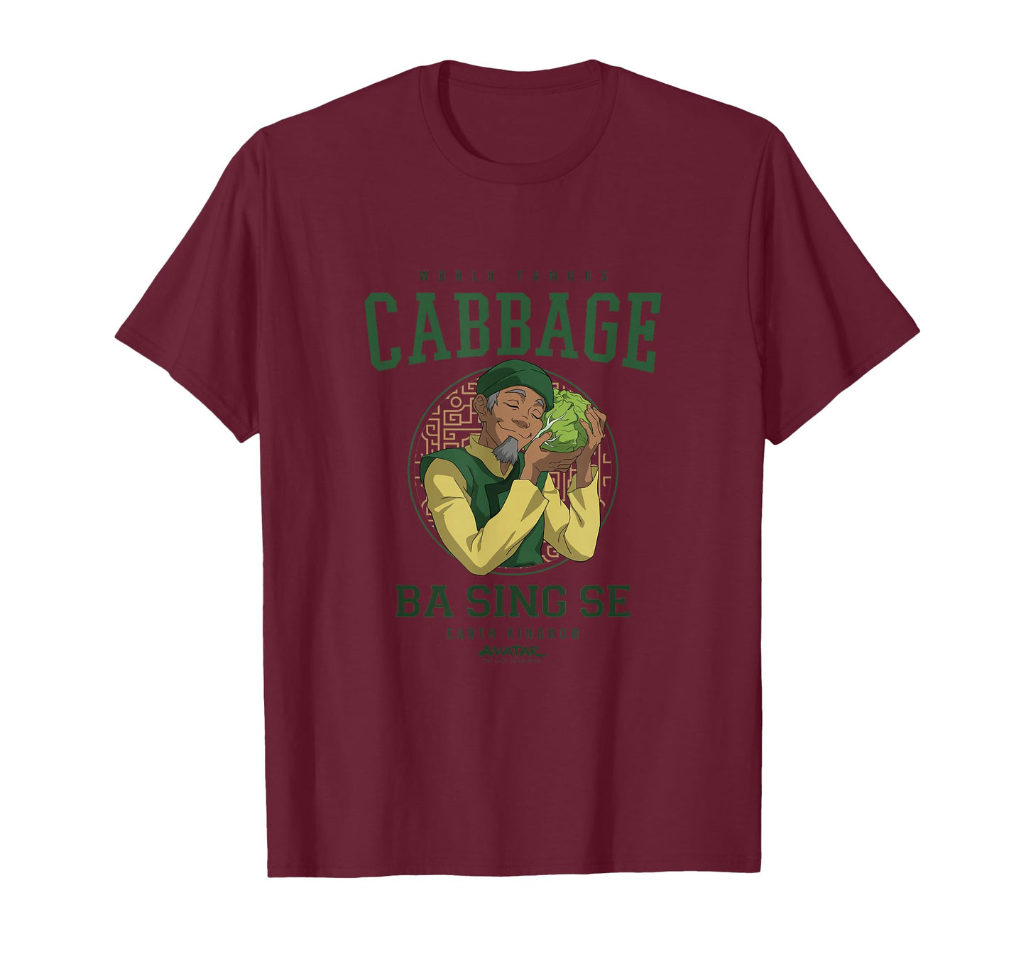 Avatar The Last Airbender Cabbage Man Funny Market Design T-Shirt