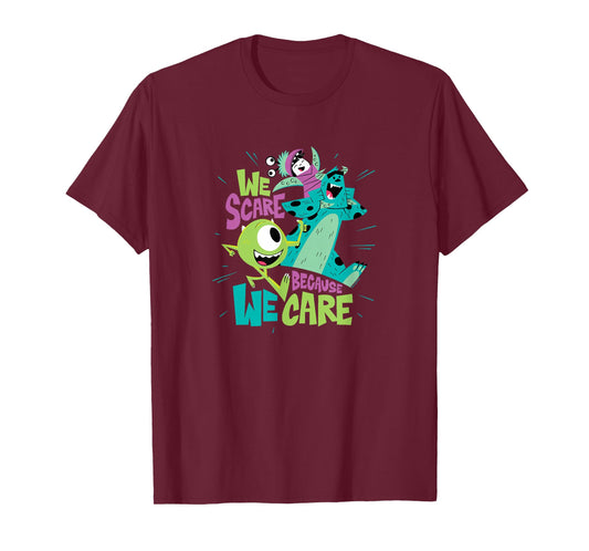 Disney Pixar: Monsters, Inc. - We Scare Because We Care T-Shirt