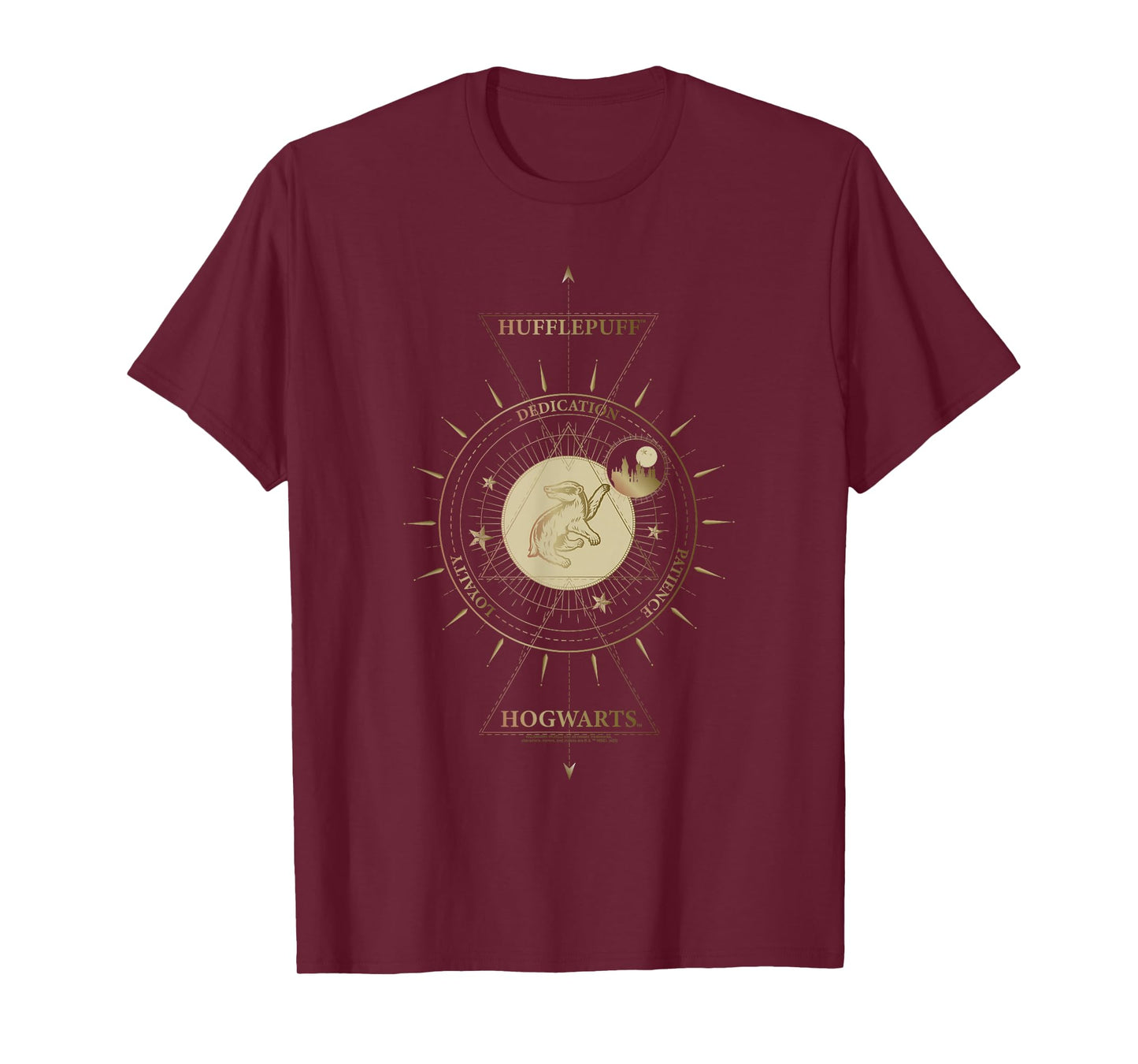 Harry Potter Mystical Hufflepuff Sign T-Shirt