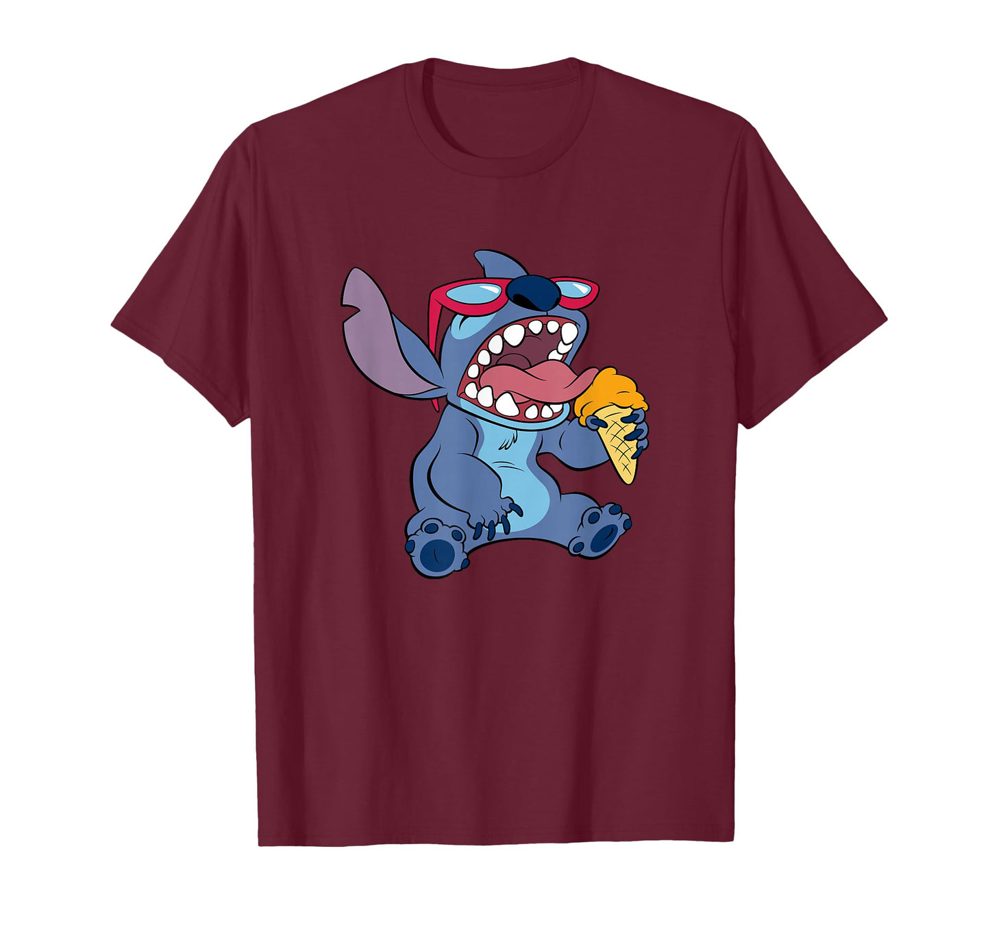 Disney Lilo & Stitch Ice Cream Treat Chill Stitch Portrait T-Shirt