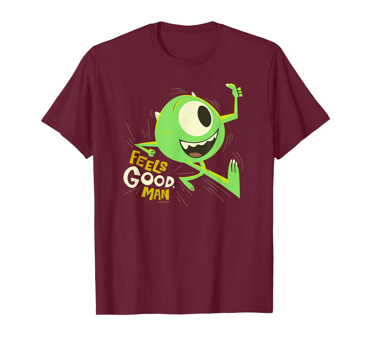 Disney and Pixar Monsters, Inc. Mike Wazowski Feels Good Man T-Shirt