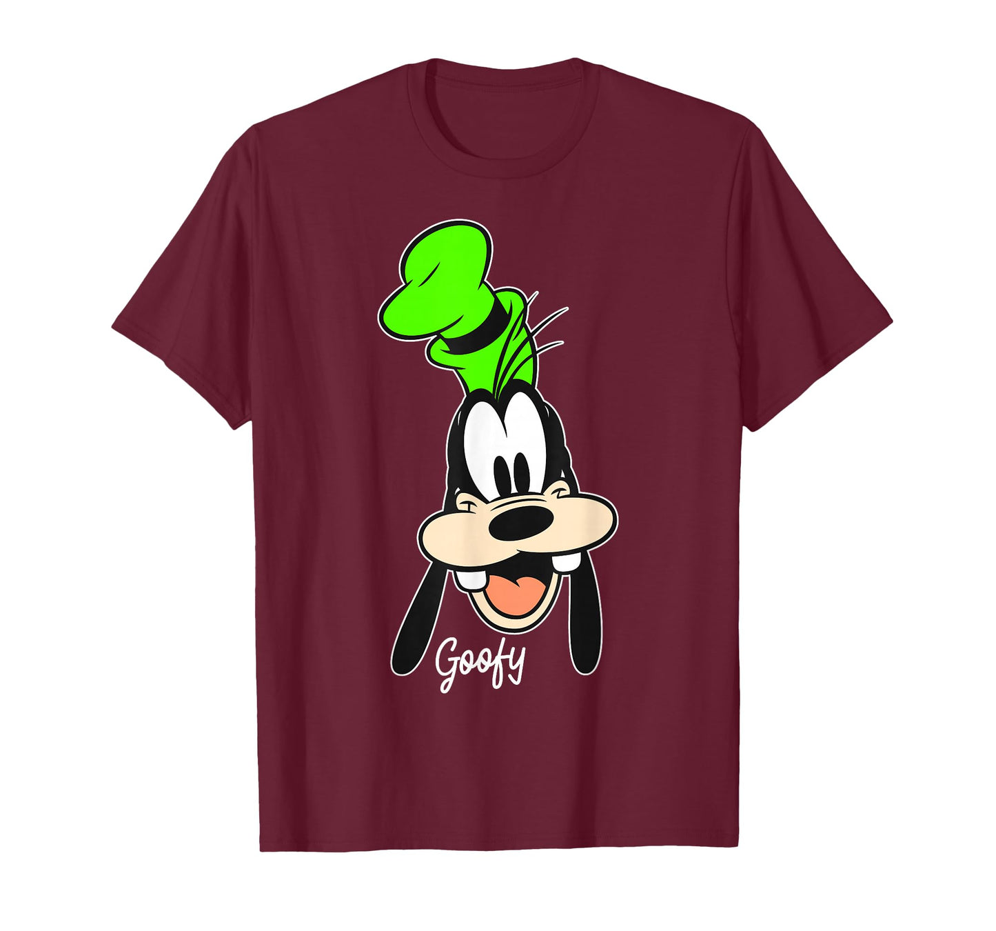 Disney Mickey and Friends Goofy Big Face Vintage Portrait T-Shirt