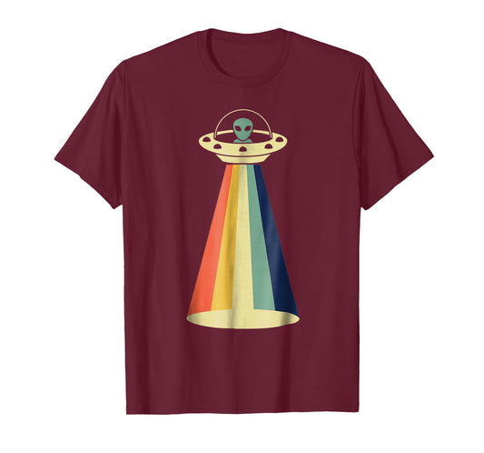 Vintage Alien Funny Vintage Retro Alien T-Shirt