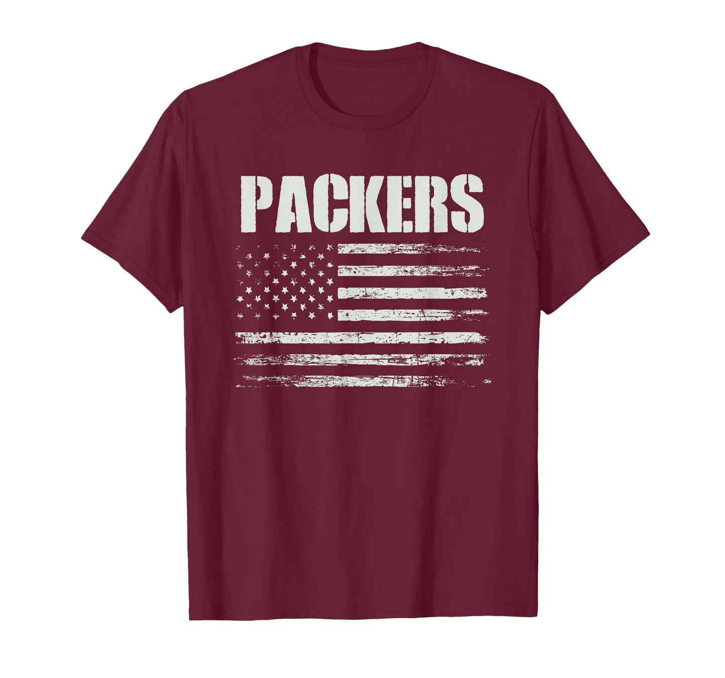 Packers USA Flag Colquitt County High School Pride T-Shirt