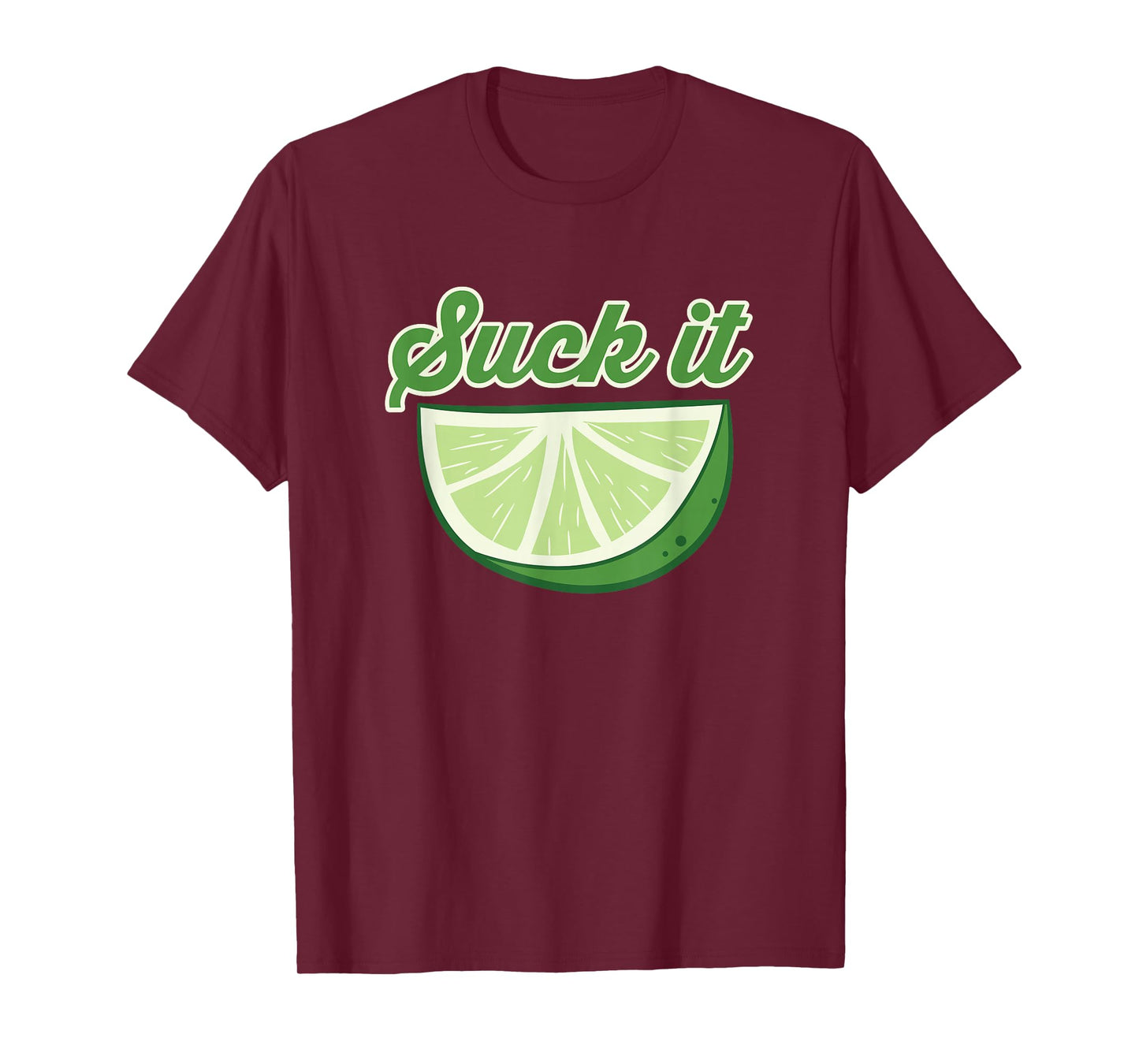 Sour Lime Suck It Citrus Lime T-Shirt
