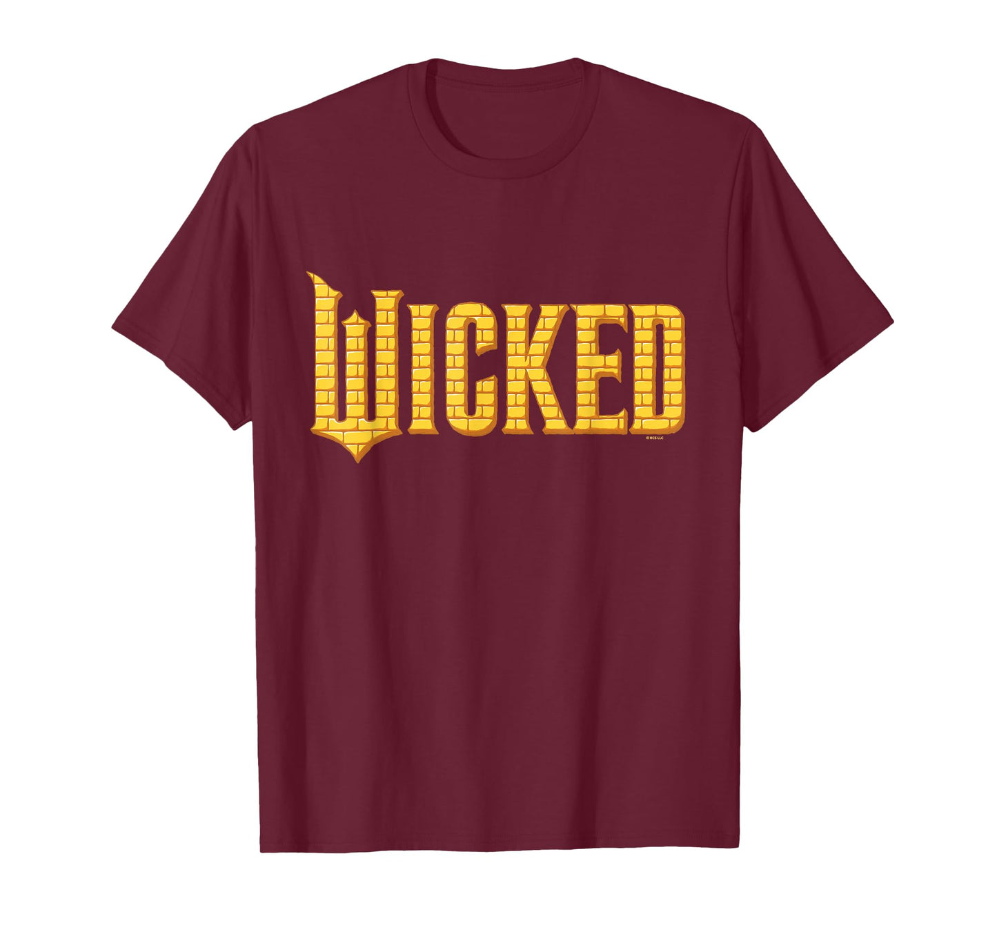 Wicked: For Good Logo Yellow Brick Road T-Shirt