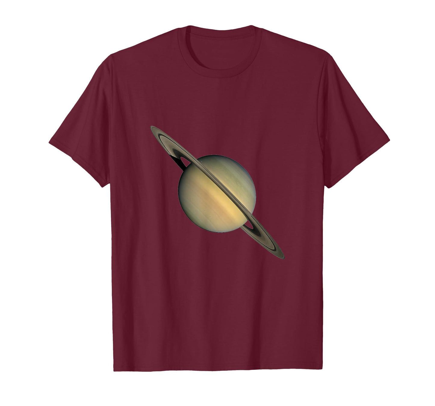 Saturn Print T-Shirt | Cool Space T Shirt T-Shirt