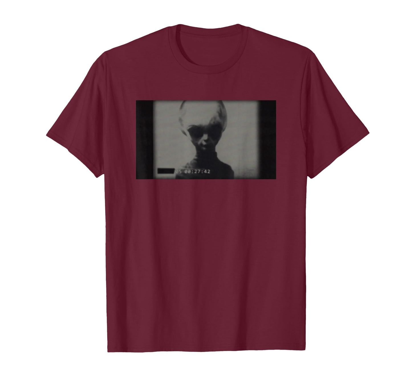 Skinny Bob Alien 1961 KGB Video Real Grey Alien T-Shirt