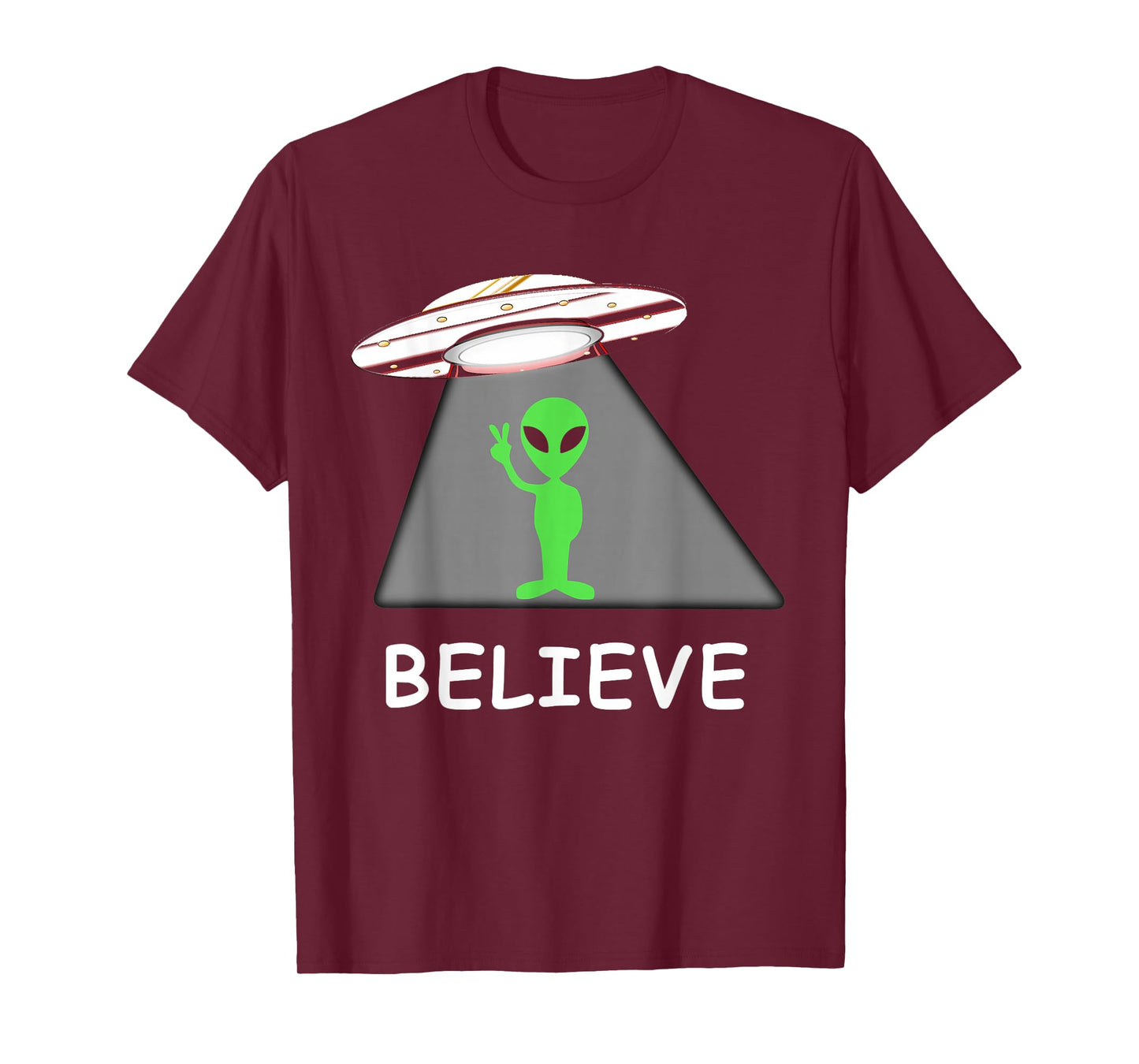 Alien Shirt - I Believe New Cool UFO T-Shirt T-Shirt
