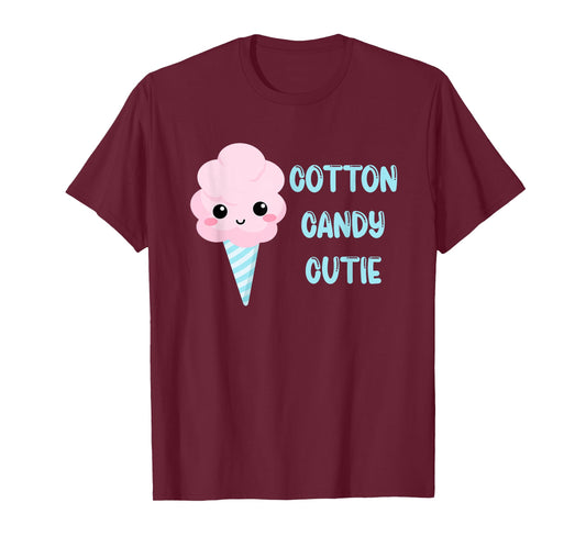 Cotton Candy Cutie Cute Kawaii Candy Floss T-Shirt