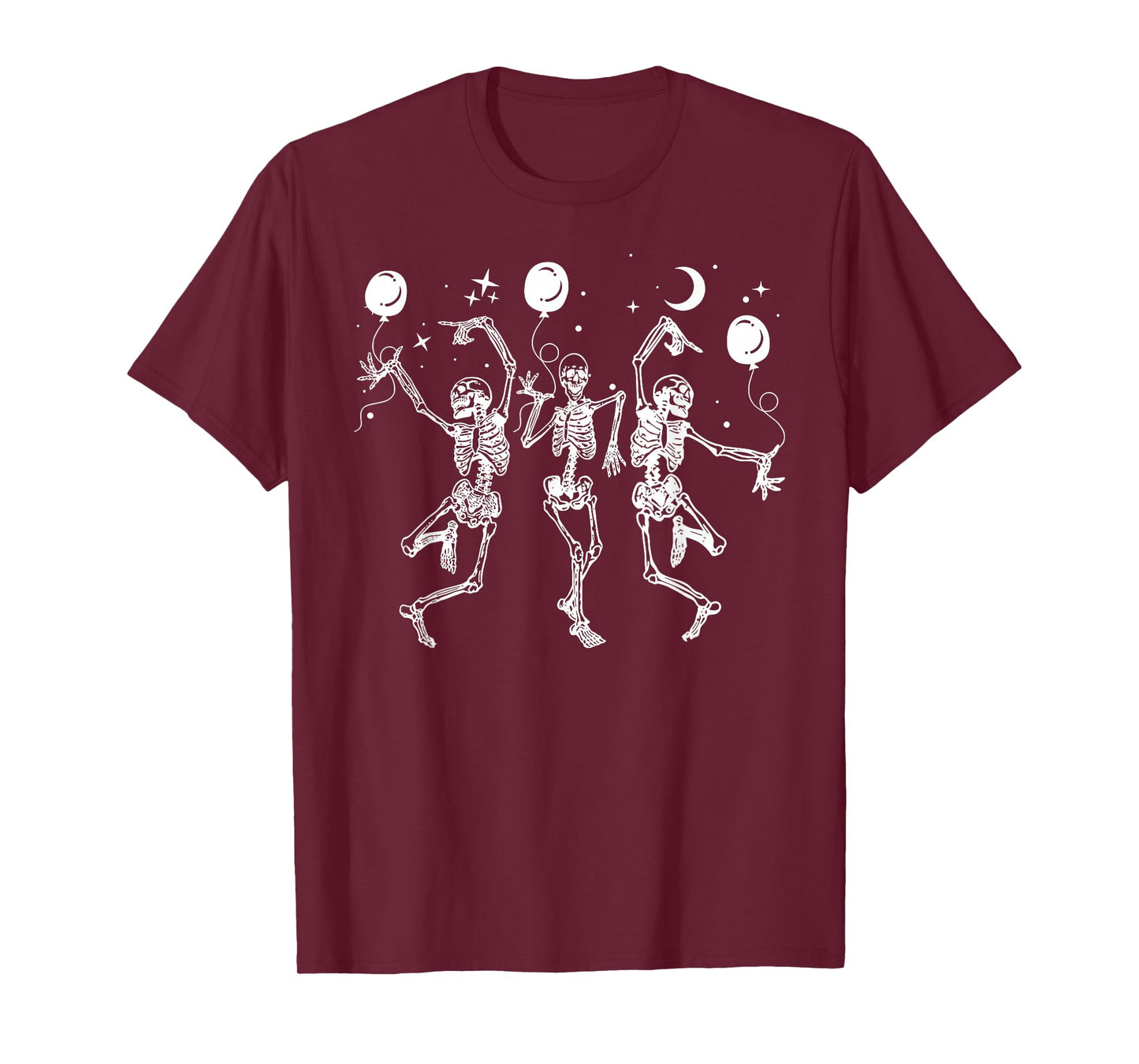 Skeleton Dancing Spooky Season Halloween Trick Or Treat T-Shirt