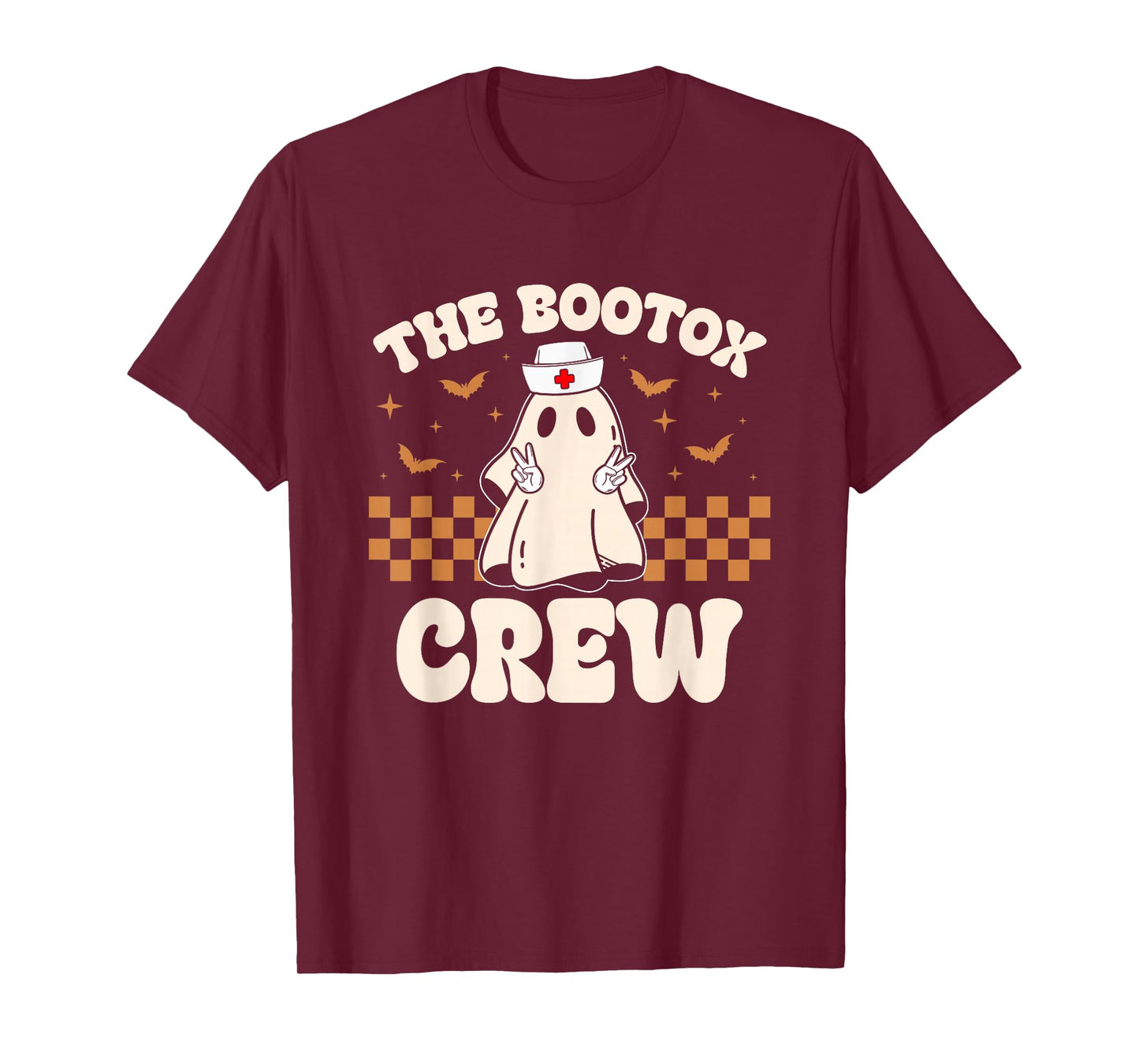 The Botox Crew Halloween Botox Nurse Funny Esthetician Women T-Shirt