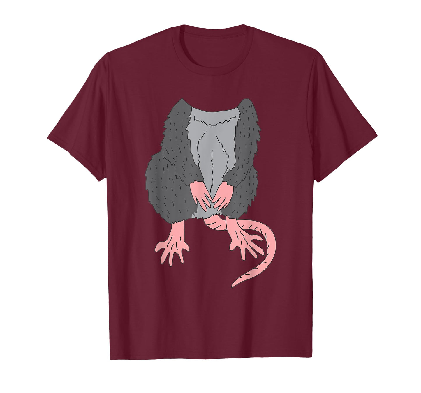 Headless Rat Funny Rat Lover Mouse Halloween T-Shirt