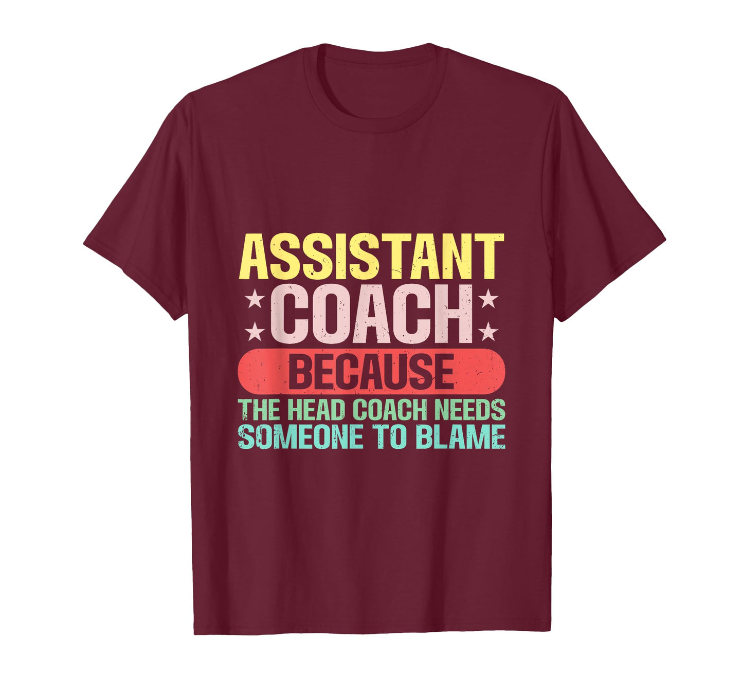 Assistant Coach The Head Coach Needs Someone To Blame T-Shirt