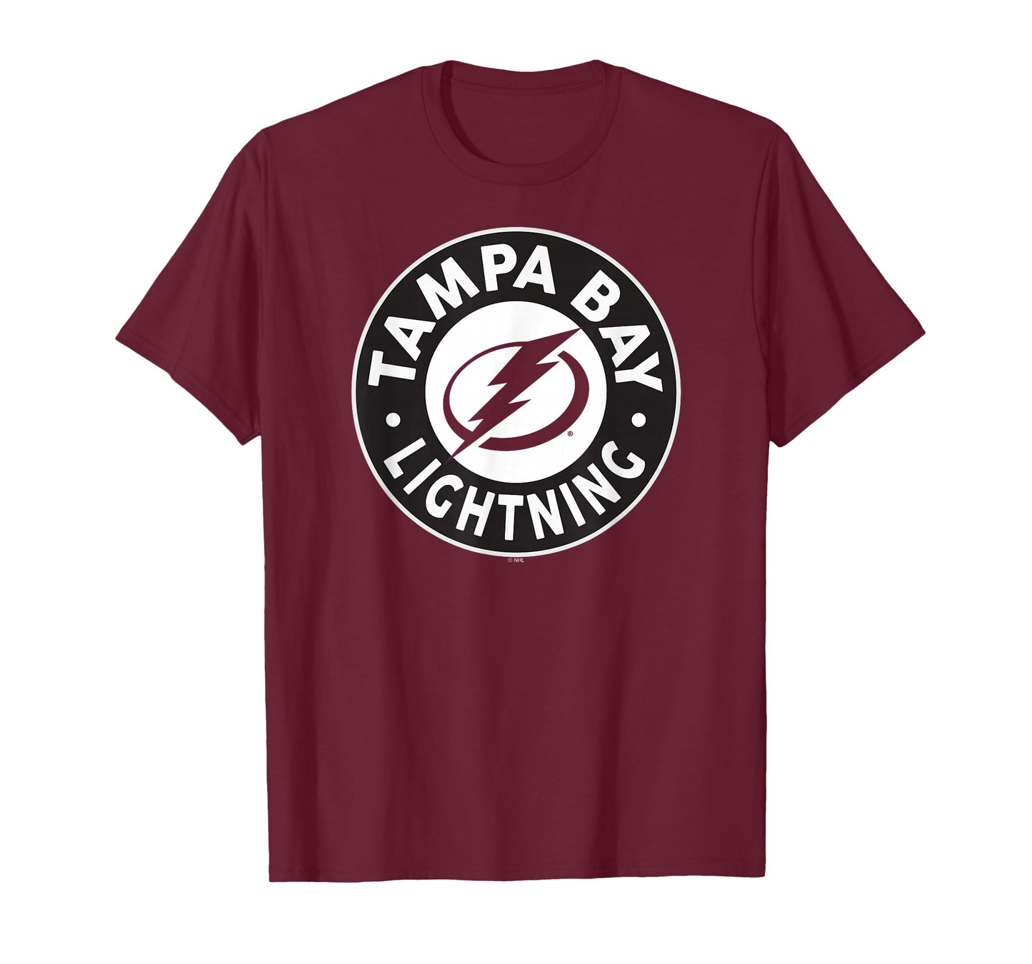 Tampa Bay Lightning Symbol Blue Officially Licensed T-Shirt