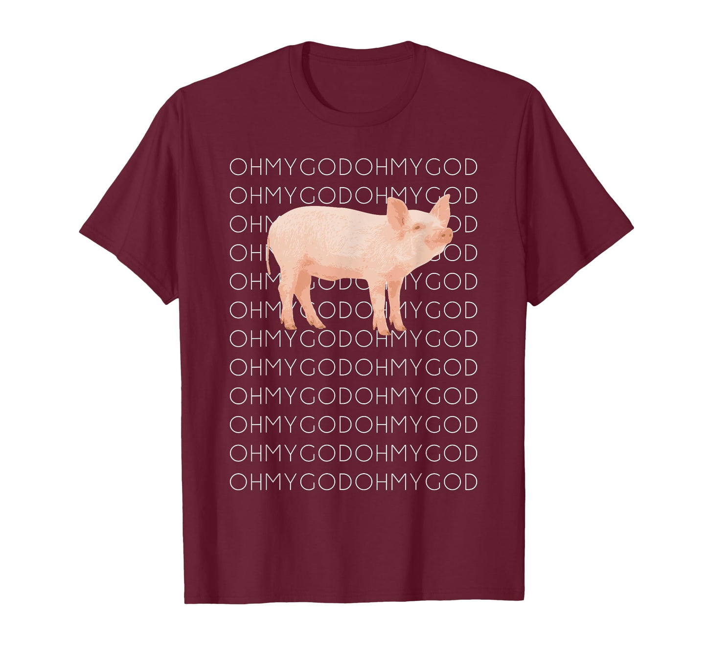 Shane Dawson Oh My God Pig T-Shirt T-Shirt