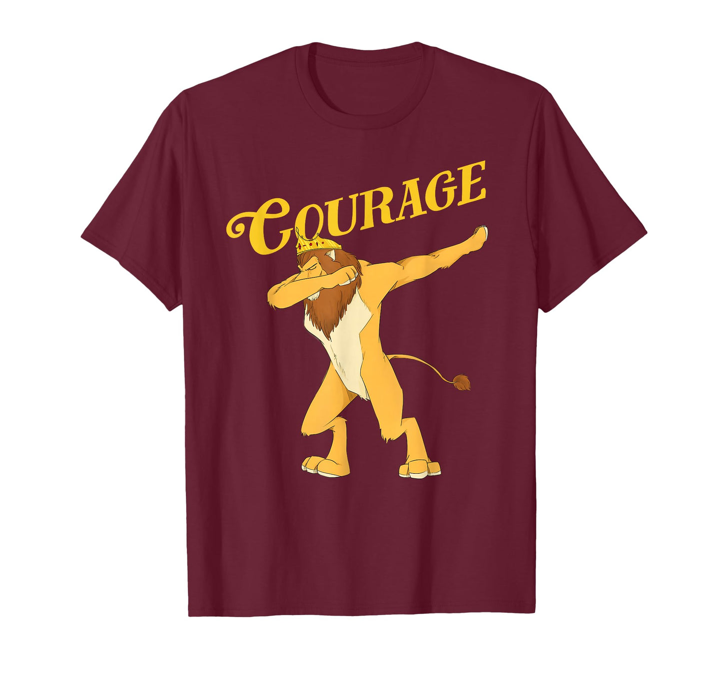 Dabbing Cowardly Lion Shirt-The Wizard Of Oz TShirt -Courage T-Shirt