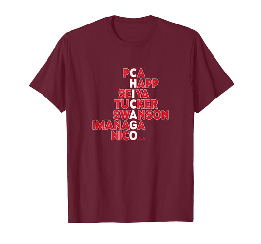 Chicago Names 2025 - Chicago Baseball T-Shirt