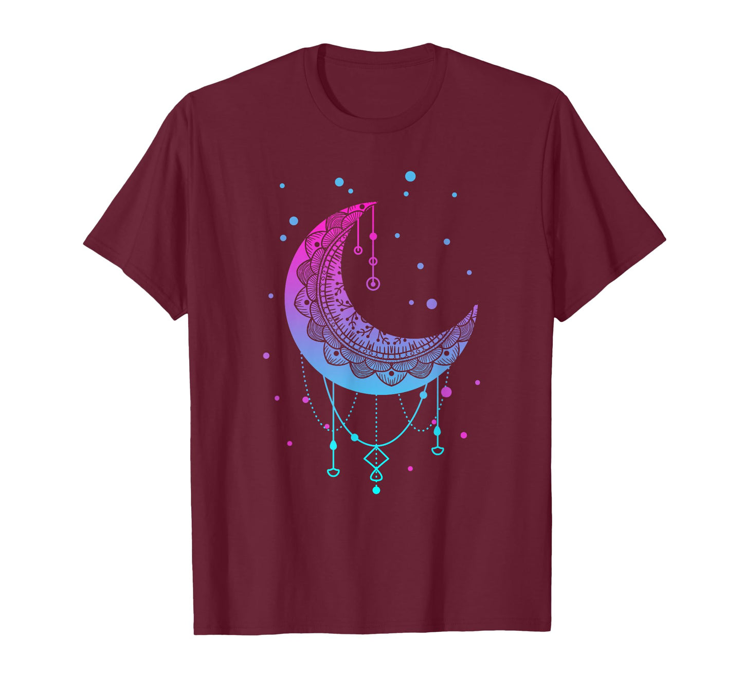 Kawaii Colorful Pastel Goth Moon T-Shirt