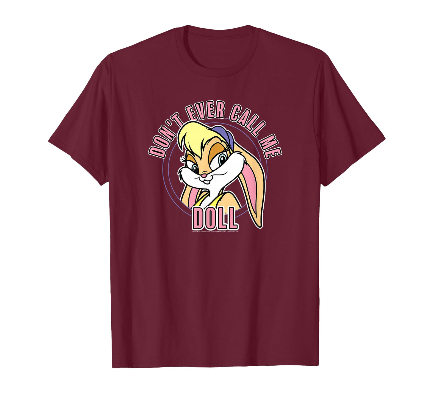 Space Jam Classic Lola Bunny Don't Ever Call Me Doll T-Shirt